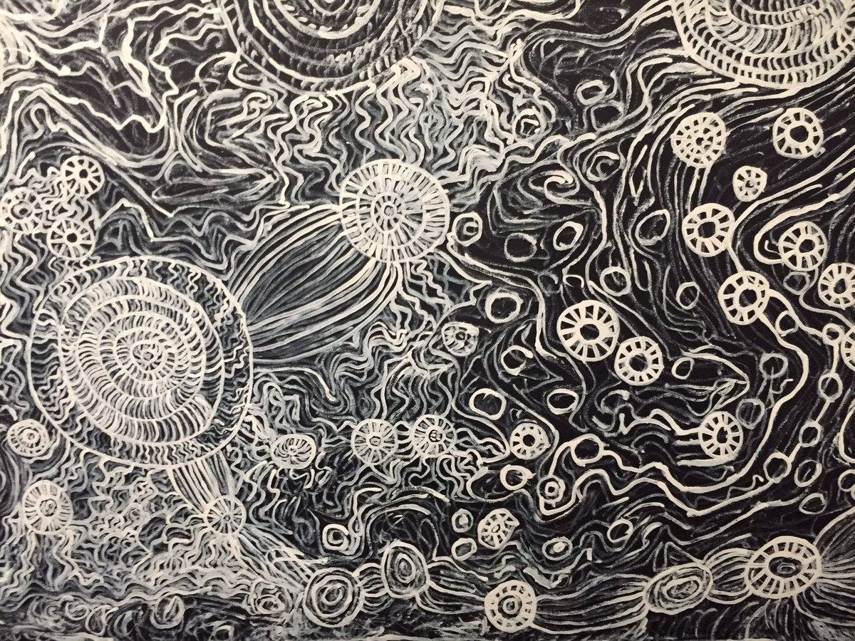 antje_devos's tweet photo. Exploring Australian Aboriginal Art at #BeforeTimeBegan exhibition, telling stories of culture and dreams. 🐍⏳🇦🇺 https://t.co/Z7pGRAqd5E