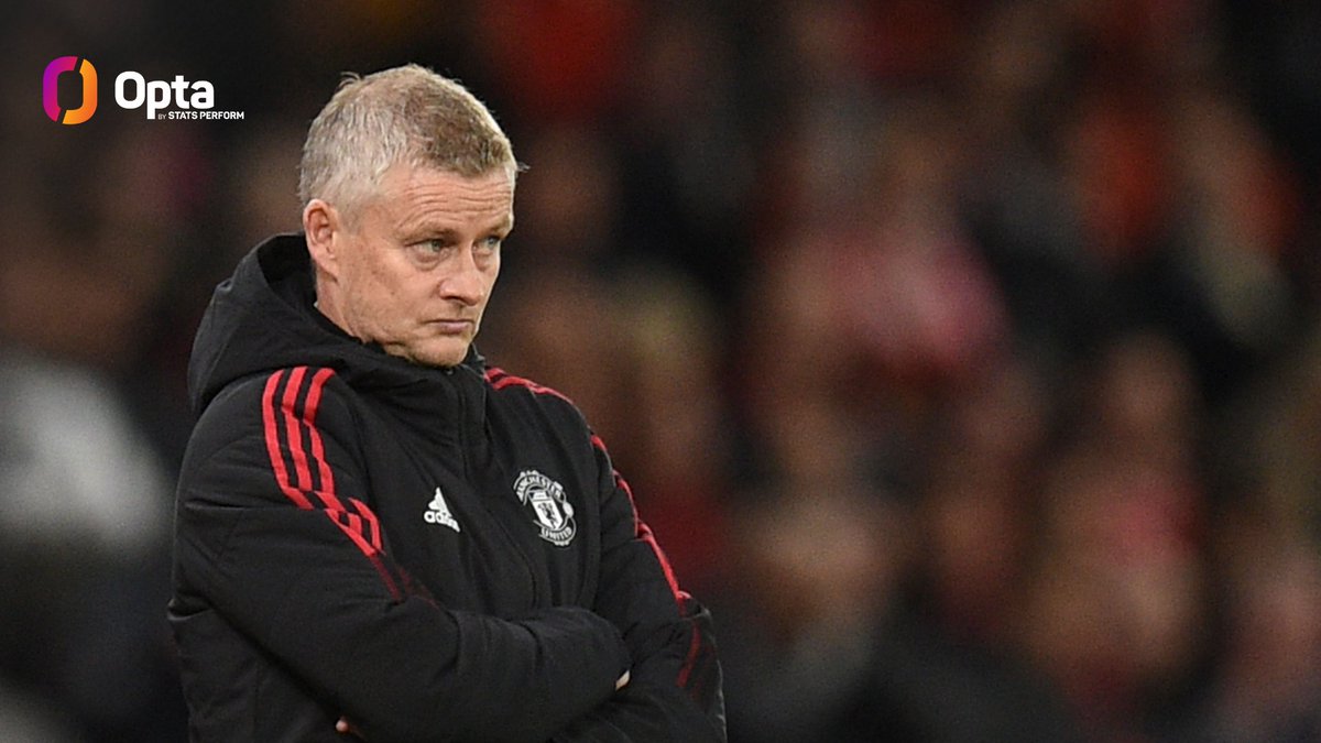OptaJoe's tweet photo. 5 - Manchester United have suffered their heaviest ever defeat at home to Liverpool, whilst it's the first time they have lost to-nil by 5+ goals at home since February 1955 (5-0 v Man City). Erosion. https://t.co/ZeGo6Lm69M