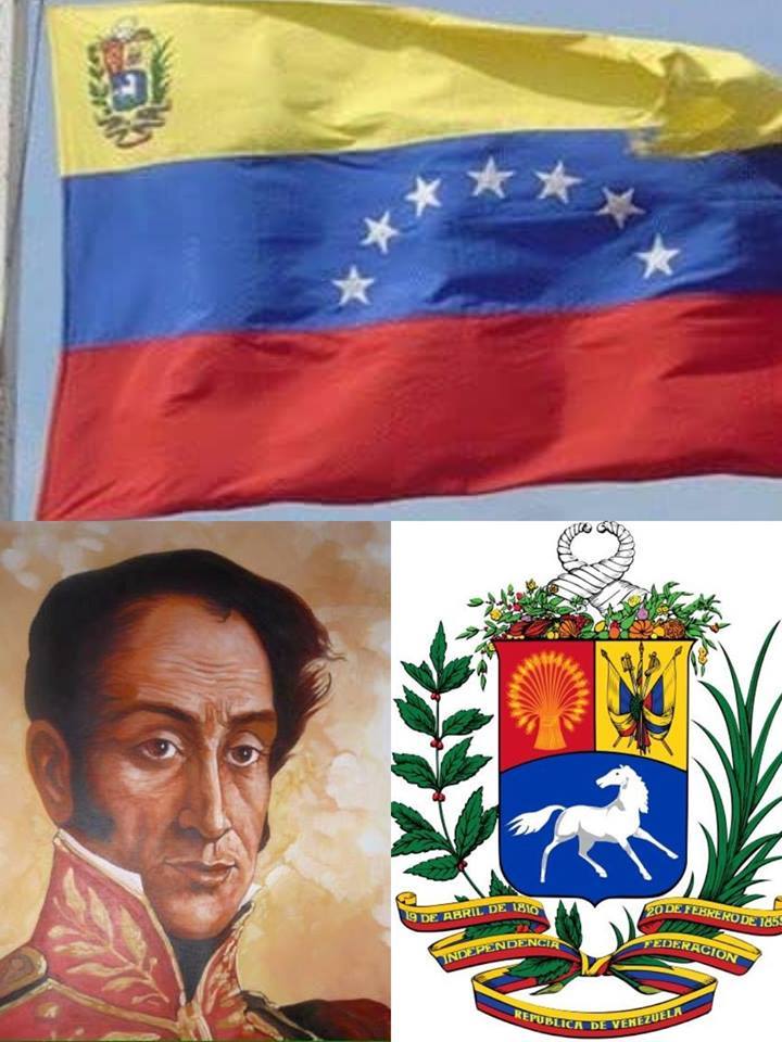 DolarToday's tweet photo. ESTOS SON LOS SÍMBOLOS PATRIOS DE LA REPUBLICA DE VENEZUELA SON SIETE ESTRELLAS https://t.co/9exacLK3z1