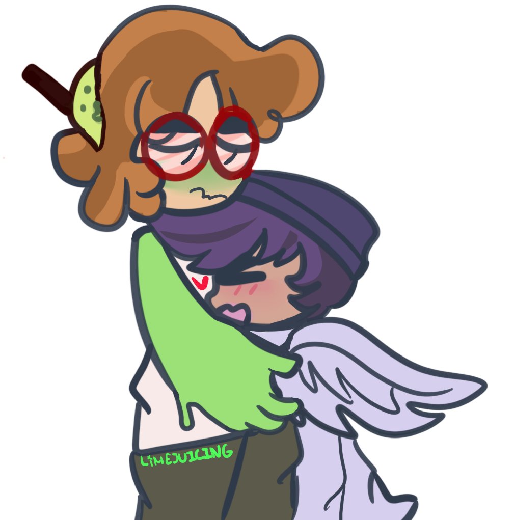 limejuicing's tweet photo. HE WHINES ABOUT IT BUT ACTUALLY HE DID NEED A HUG #daptwt #quackcicle #lasnevadastwt https://t.co/x8FWxHlKdI