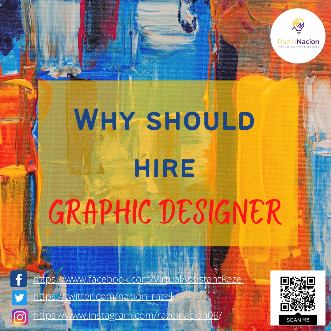 nacion_razel's tweet photo. Brand Identity will represent what your business stands for. ✔️Make your business look professional ✔️Save your time✔️Save money, in the long run, ✔️Gain a fresh perspective on your business #businessowners #graphicdesigner #iamrazesolution #inspiringfreelancer https://t.co/7eboGuwITB