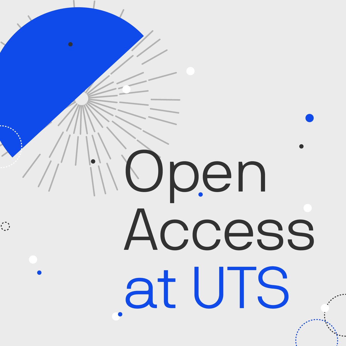 UTS Library (@utslibrary) on Twitter photo UTS is celebrating Open Access this week! We sat down with leading voice in the Open Access movement and Director of the Harvard Open Access Project, Peter Suber (<a href="/petersuber/">Peter Suber (@petersuber@fediscience.org)</a>) to set the scene of global scholarly communications.
Tune in bit.ly/3mbXTdY
#openaccessatuts UTS is celebrating Open Access this week! We sat down with leading voice in the Open Access movement and Director of the Harvard Open Access Project, Peter Suber (<a href="/petersuber/">Peter Suber (@petersuber@fediscience.org)</a>) to set the scene of global scholarly communications.
Tune in bit.ly/3mbXTdY
#openaccessatuts