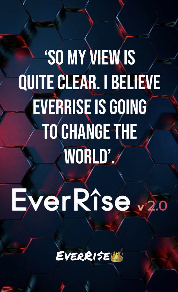 EverRiseKing's tweet photo. #MotivationMonday 

#EverRiseV2 #EverRise $Rise #EverOwn #EverWallet #EverBridge #BSC #Binance #Ethereum #ETH #Polygon #MATIC #Avax #Bullish #Cryptocurrency #Crypto #DeFi #InTitanWeTrust 📈🚀

Like &amp; RT ✔️ https://t.co/nbOlXBCg0o