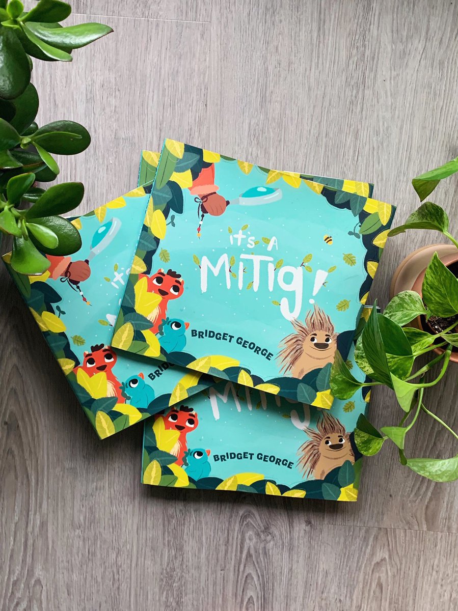 AE_Armstrong3's tweet photo. My 4yo just told me we needed to look out for a Gaag because it might prickle us.

She's learning Ojibway from "It's a Mitig" and we're so excited!

Go pick up this wonderful book from a local bookstore! 
@BridgetSIOLN https://t.co/T9bJyhDeFO