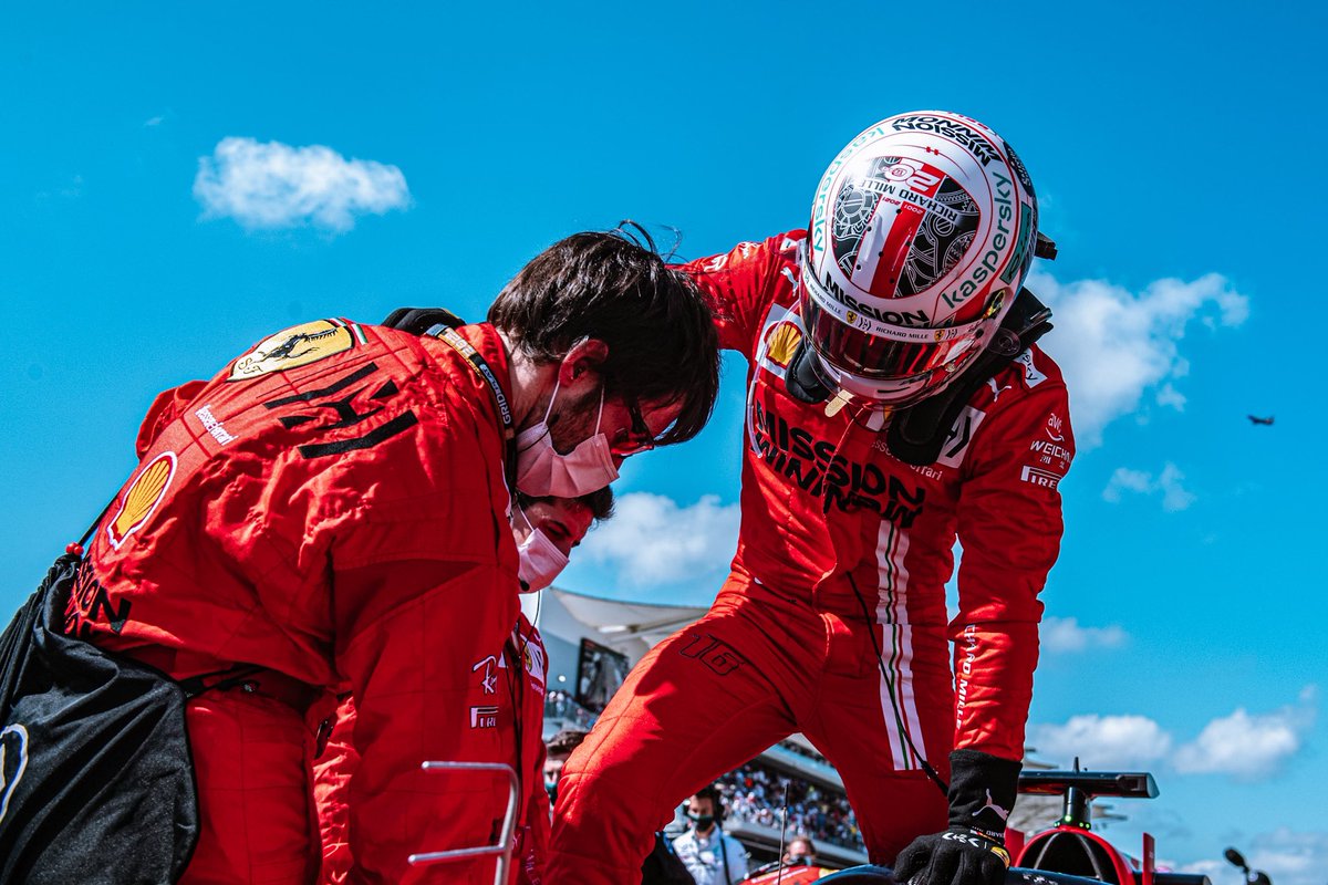 Charles Leclerc tweet media
