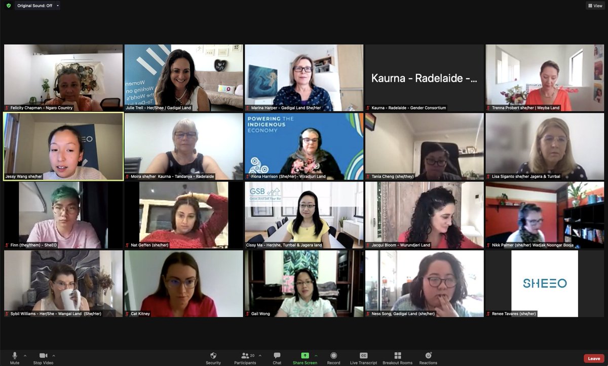 julietrell's tweet photo. It's starting!! @sheeo_world summit - a little behind the scenes prep with all the volunteers, speakers, and summitteers #SheEOAU21
https://t.co/POK9NoIaBB https://t.co/U3zwzfMGDa