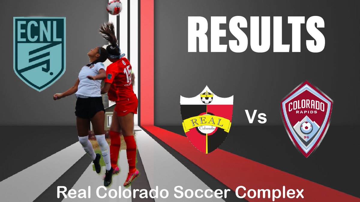 Real Colorado Soccer (@realcolosoccer) on Twitter photo Real Colorado National ECNL Vs Rapids
U13’s 2-0
U14’s 3-1
U15’s 1-1
U16’s 0-1
U17’s 4-0
U19’s 4-1
#ThisIsReal <a href="/ECNLgirls/">ECNL Girls</a> Real Colorado National ECNL Vs Rapids
U13’s 2-0
U14’s 3-1
U15’s 1-1
U16’s 0-1
U17’s 4-0
U19’s 4-1
#ThisIsReal <a href="/ECNLgirls/">ECNL Girls</a>