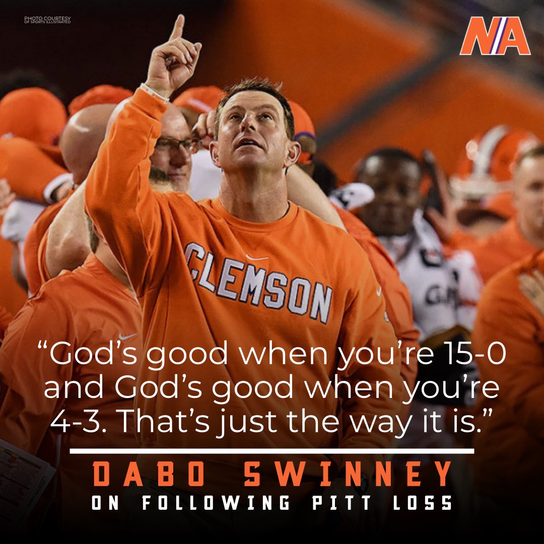 Dabo on Sunday teleconference