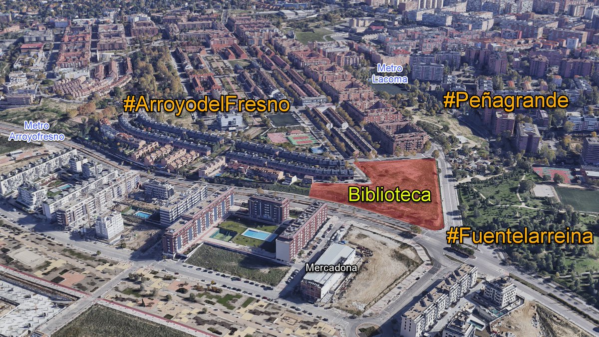 #DiaInternacionalDeLasBibliotecas
En los presupuestos participativos de 2019 la propuesta más votada de <a href="/fuencarralpardo/">Fuencarral-El Pardo.com</a> fue la construcción de una biblioteca para #Peñagrande #ArroyodelFresno y #Fuentelarreina presentada por <a href="/avipenagrande/">Asociación Vecinal Islas de Peñagrande</a> y <a href="/A_V_A_F/">A.V. Arroyo del Fresno</a>
Seguiremos luchando por ella