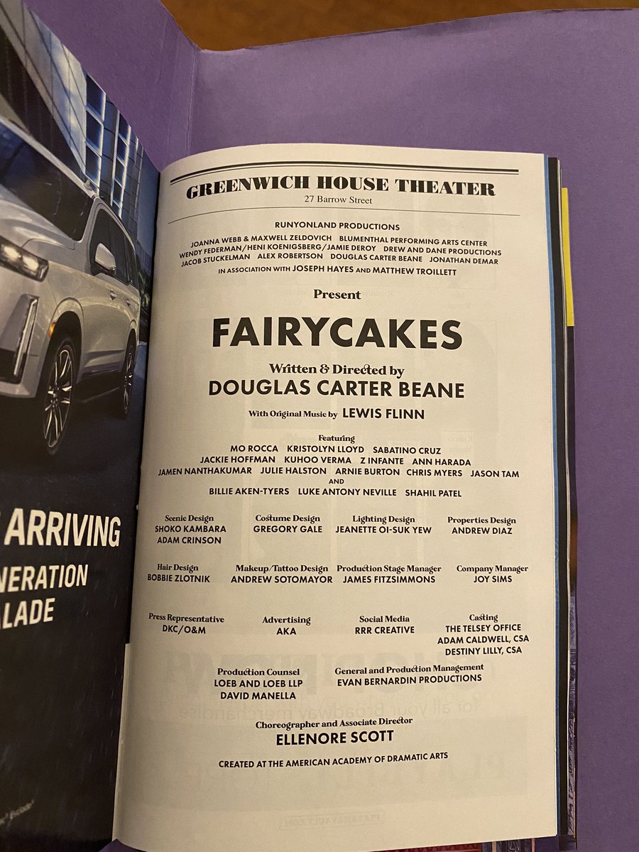 A_Rob98's tweet photo. Tonight I officially make my Off-Broadway producing debut at 23🤯Happy Opening, @FairycakesPlay ! 🎊🥳 #DreamsComeTrue https://t.co/l4uQHcOK2Z
