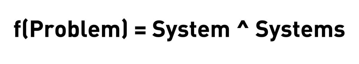 the systems problem