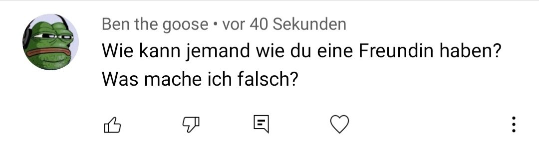 MiiMiiTV's tweet photo. Noch nie so einen passenden kommentar zum Profilbild gesehen 😂😂😂 https://t.co/T0sVPVy0hh