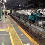 渋谷駅、山手線内回りの大規模工事でホームが拡がっていく様子!