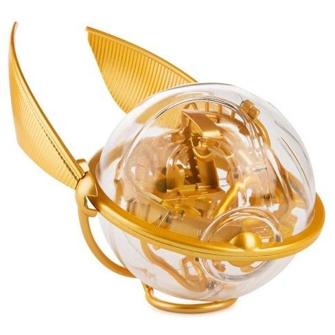 MuggleNet's tweet photo. Do you like puzzles? This #GoldenSnitch #Perplexus from @spinmastergames is sure to keep you entertained. https://t.co/N3awmB0rOT #Affiliate https://t.co/o8LnSqnRfp