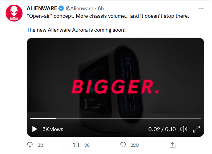 .<a href="/Alienware/">ALIENWARE</a>:

BIGGER
BETTER
PROPRIETARY-ER