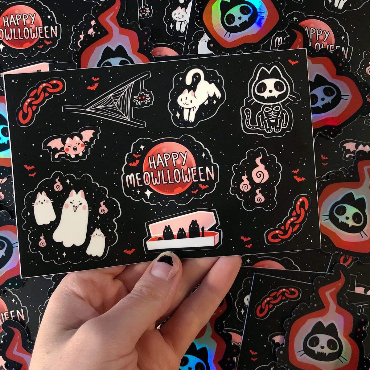 my sticker/print club rewards this month all together! 💃🐈 