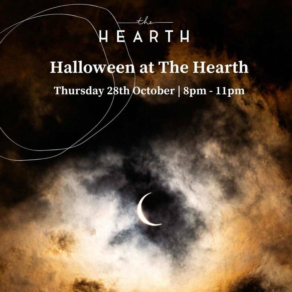 Join us for our spook-tacular Halloween party at The Hearth! 👻Enjoy haunted potions, spooky games and pumpkin carving, and a best costume prize. Free entry. Open to members &amp; non-members, adults only. RSVP at the link in our bio or to hello@thehearth… instagr.am/p/CVbYlWrIY_a/