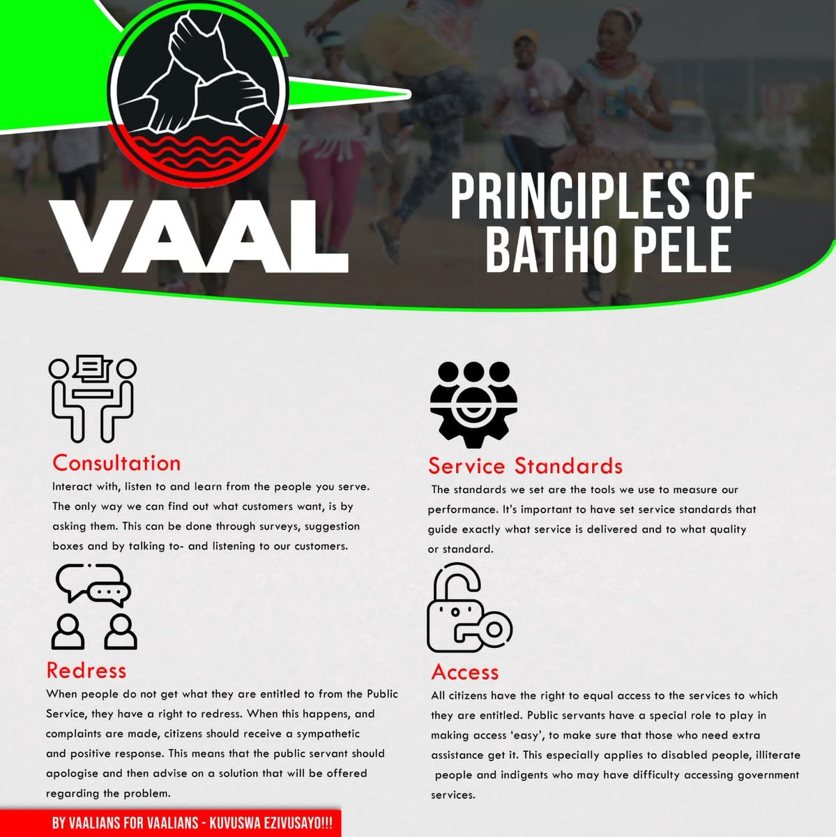 _____VAAL_____'s tweet photo. Moketa ho tsoswa o itekang. Kuvuswa ezivusayo!

#Emfuleni #Vanderbijlpark #VaalTwitter #Vereeniging #Sharpeville #Sebokeng #Evaton #Bophelong #Boipatong #Vaal https://t.co/yPztDuy4y7