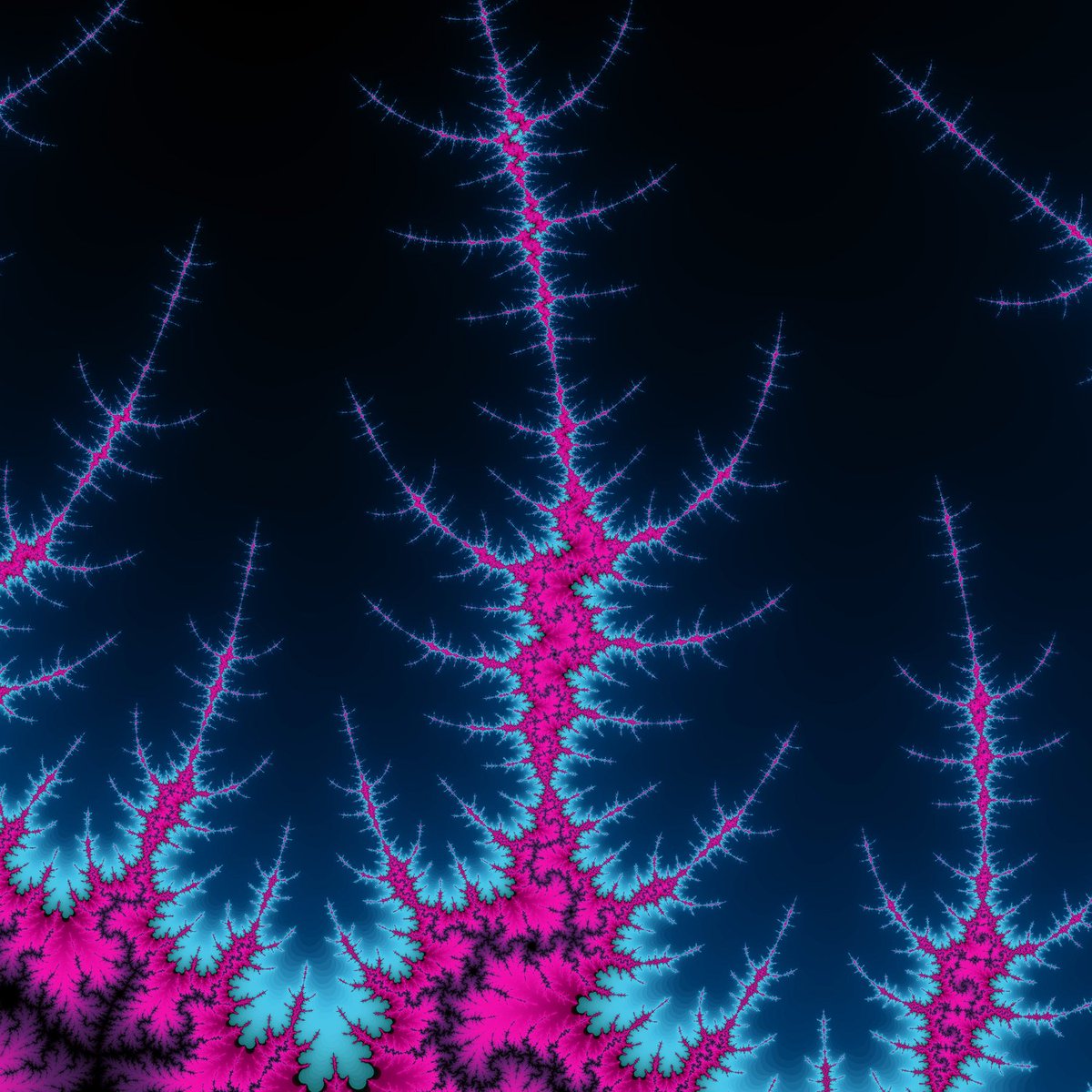 Received my first ever free NFT! this one's really sweet, thanks <a href="/flower_boi/">Godfather Noodle.</a> for this <a href="/SolFractals/">SolFractals | 7888 Supply & Lowering</a> piece 🙌💕