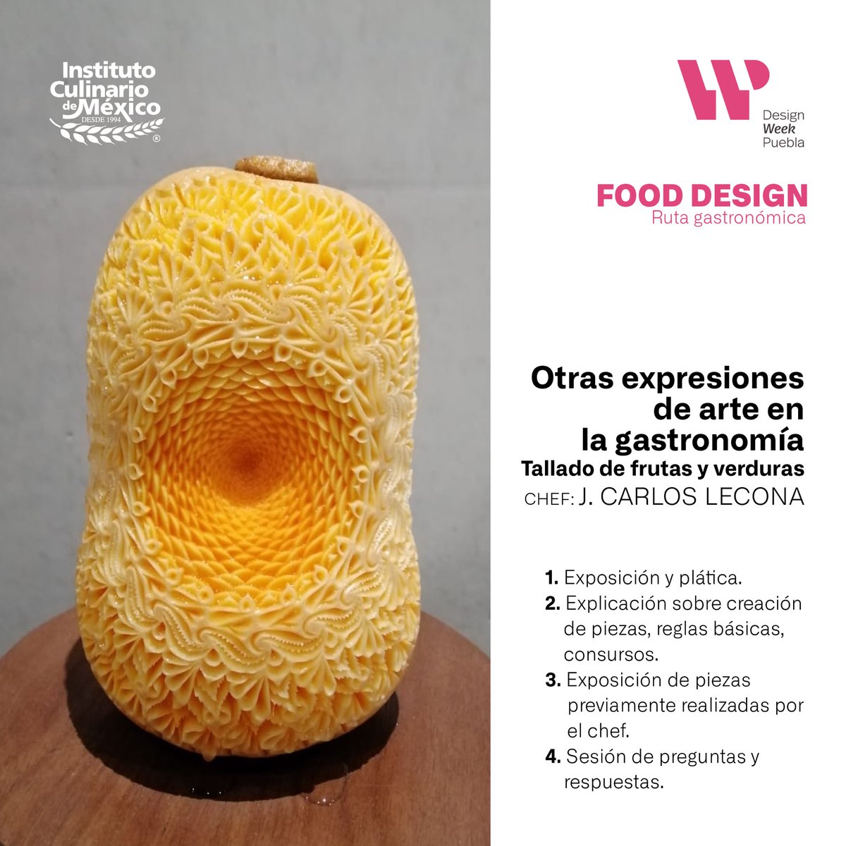 designweekpue's tweet photo. Puebla Food Design es para nosotros ese origen que se visibiliza, la mesa de #DesignWeekPuebla está siempre abierta, comparte con nosotros, en conjunto con grandes chefs, instituciones y restaurantes poblanos los eventos gastronómicos que tenemos preparados para este año. #DWP https://t.co/d8nb9w63Pf