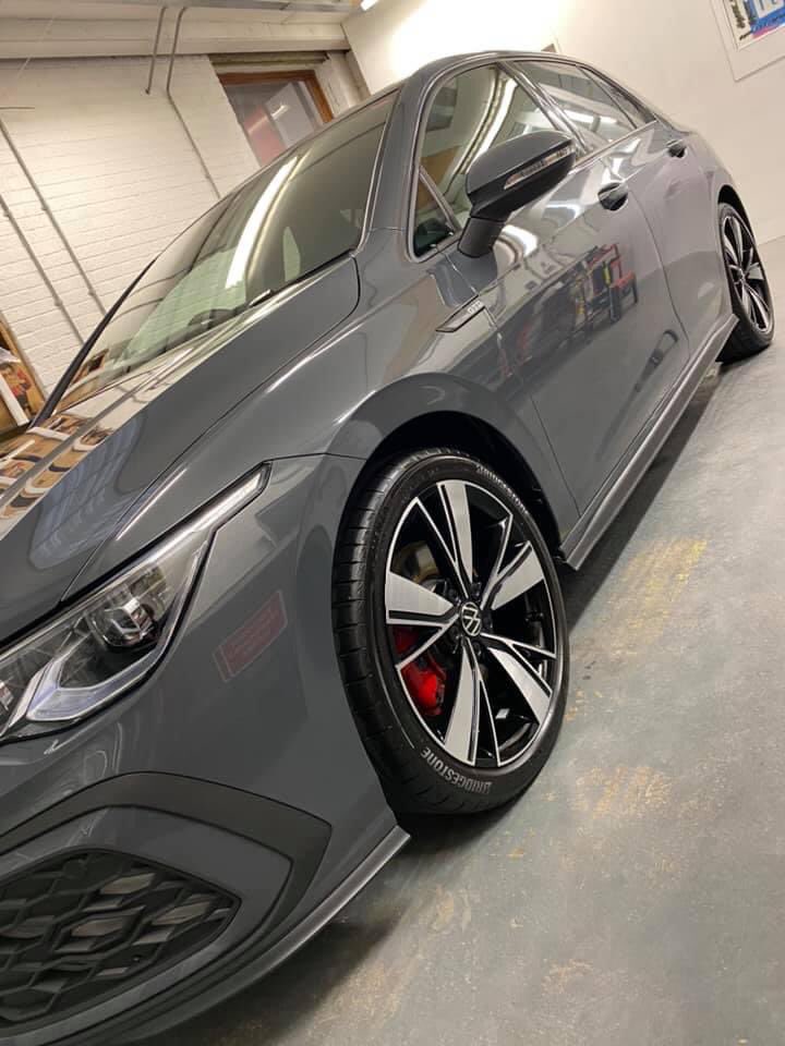 ValetWise's tweet photo. Volkswagen Golf GTD from yesterday in Bridgwater for a new customer, platinum ceramic package completed, this includes a full safe wash, decontamination wash, clay, single stage machine enhancement, Gtechniq ceramic coatings applied to bodywork, wheels and glass. https://t.co/21FGBjzttk