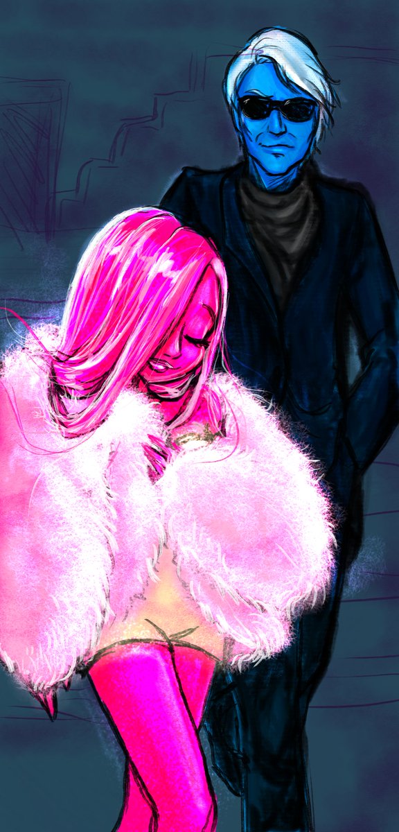 JaclynStuard's tweet photo. My #DTIYSLoreOlympusSweepstakes entry for @used_bandaid and @DelReyBooks - thanks be to the illustrious Rachel for her reminder or I would have missed the posting deadline! #persephone #hades #loreolympus #omgsofuzzy #goddess #otp https://t.co/o4RqZlji6x