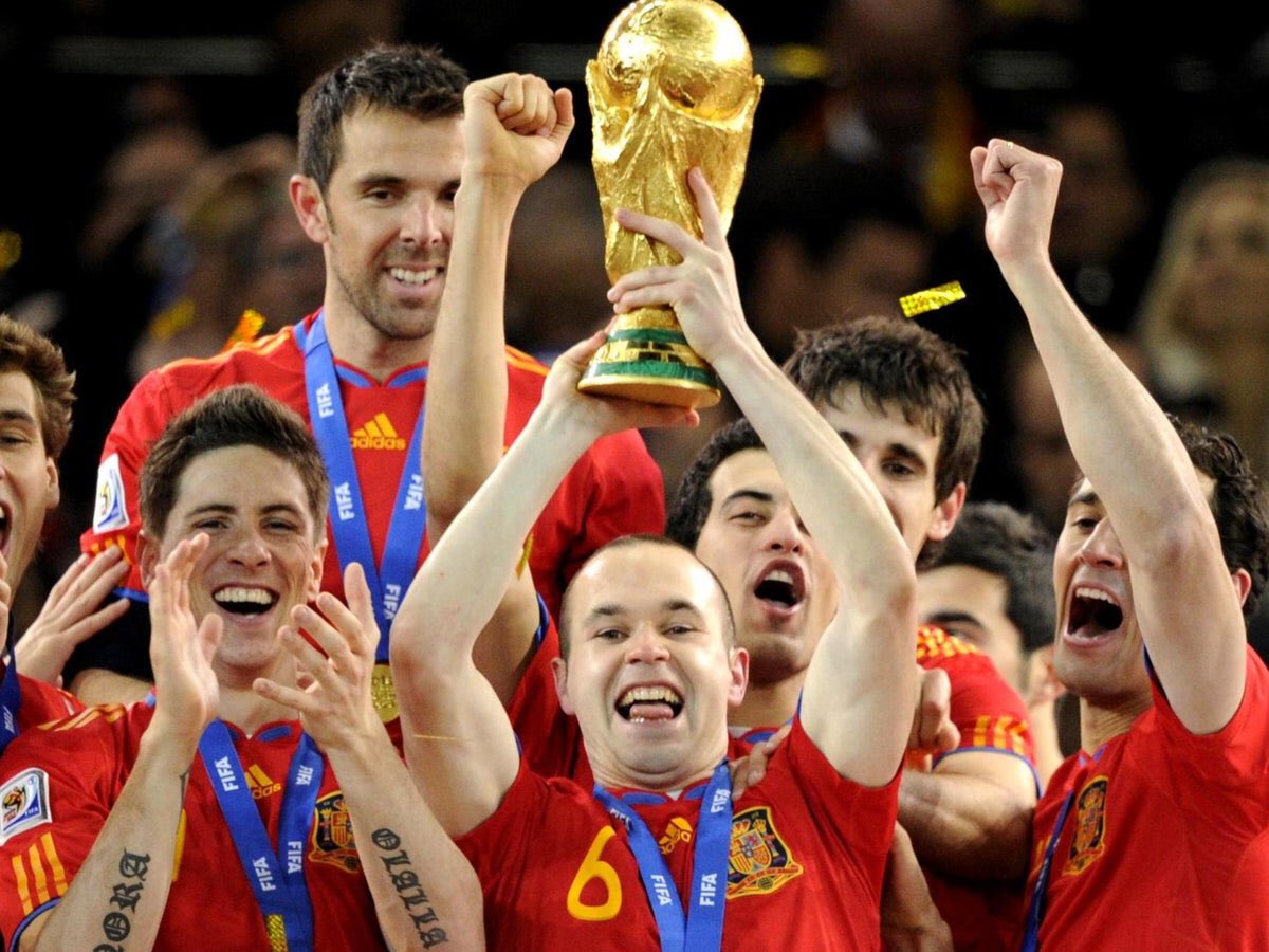 InternetExplo_'s tweet photo. Ayyy congrats to Spain who won the World Cup ! https://t.co/XvOiwjiGrN