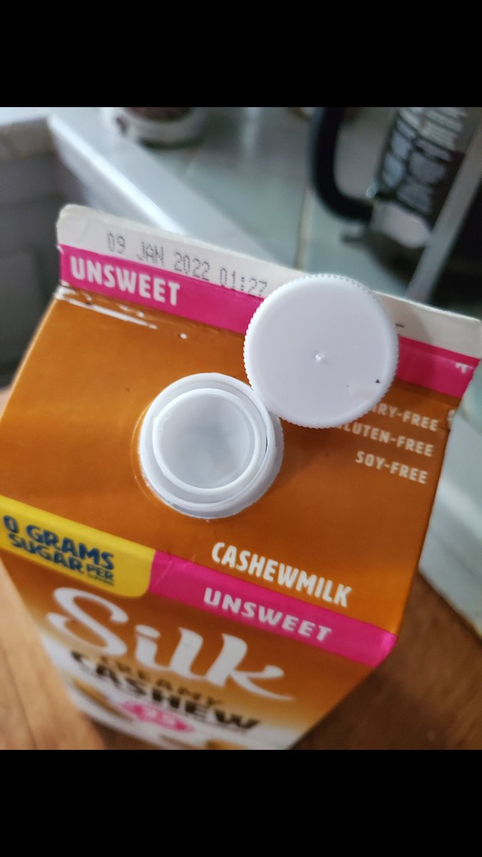 NSYPlantTrees's tweet photo. #MorePlastic #HardToOpen #ShameOnSilk  OK clearly the inventors of these ridiculous double little hard plastic sealers have never had arthritis -  I need pliers!  What the hell was wrong with the old cartons? Damn. https://t.co/Sajo2YAFIL