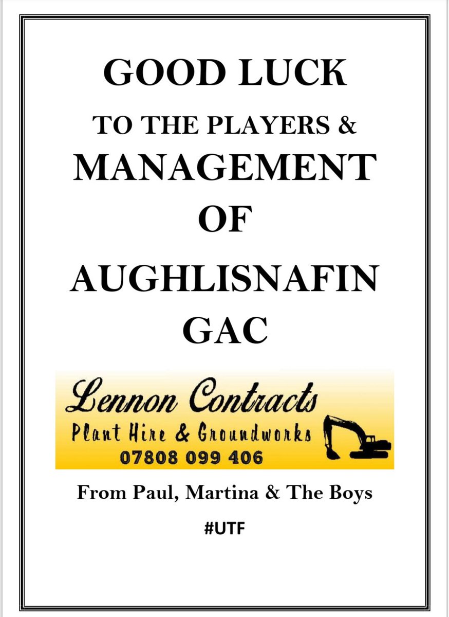 Aughlisnafin GAC tweet media