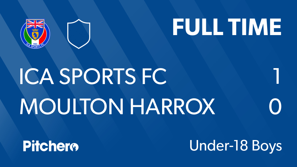 icasportsyouth's tweet photo. FULL TIME: ICA Sports FC 1 - 0 Moulton Harrox
#ICAMOU #Pitchero
https://t.co/YUQX2Roulf https://t.co/iXkh2COMNm