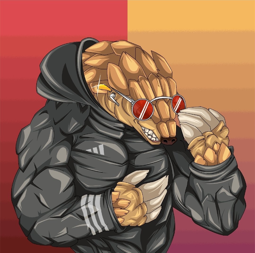 Reuren95's tweet photo. 🎁 3 x Pangolins #NFTGiveaways 

✨NFT Collection of 9888 mighty pangolins.
✨Earn fractionalized blue chip NFTs via $ANTS &amp; vote in the DAO community.

🎃To Win:

-Follow @MPangolins @Reuren95
-Like,Rt &amp; Tag 3 fris
-Join the Discord: https://t.co/ClsUeaRYo5

End in 72hrs
#NFT https://t.co/l89zr8eM8p