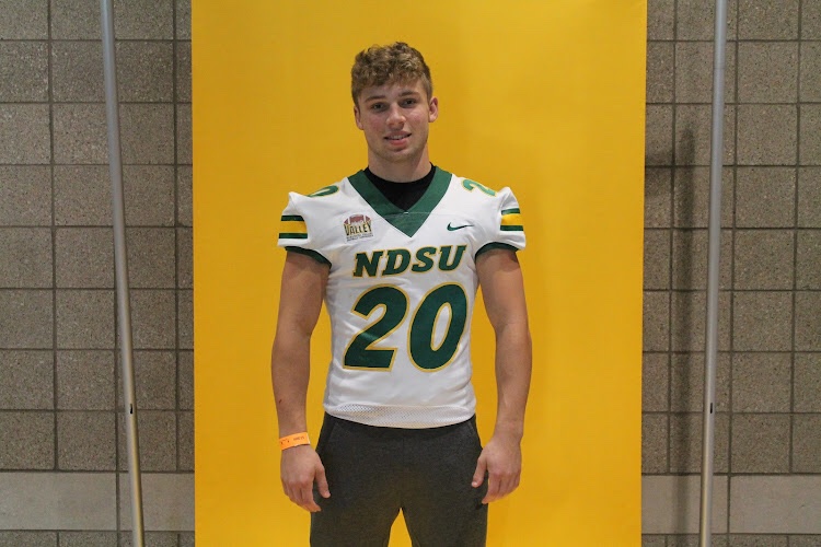 BrendenBegeman's tweet photo. Thank you @NDSUfootball for the game day visit yesterday! It was a lot of fun! Thank you @Coach_Roehl for the invite! https://t.co/XEQgvZGBOu