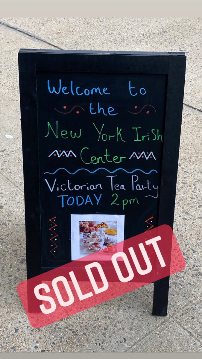 NYIrishCenter's tweet photo. Thanks to Kathleen and her team for another successful Victorian Tea Party 2021 🫖🌷☕️ #NYIC #TeaTime #SundayFunday #JoinUsNextTime https://t.co/Fzomk8lseS