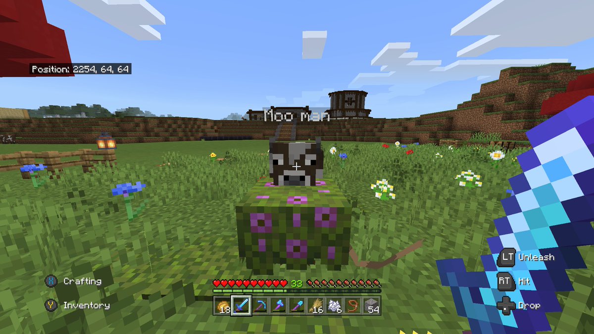 mrbeeboyyy's tweet photo. Here is my cow moo man. He’s so cute!

#Minecraft #cow #pet #Minecraftpet #minecraftcow https://t.co/oxSMwiQVoe