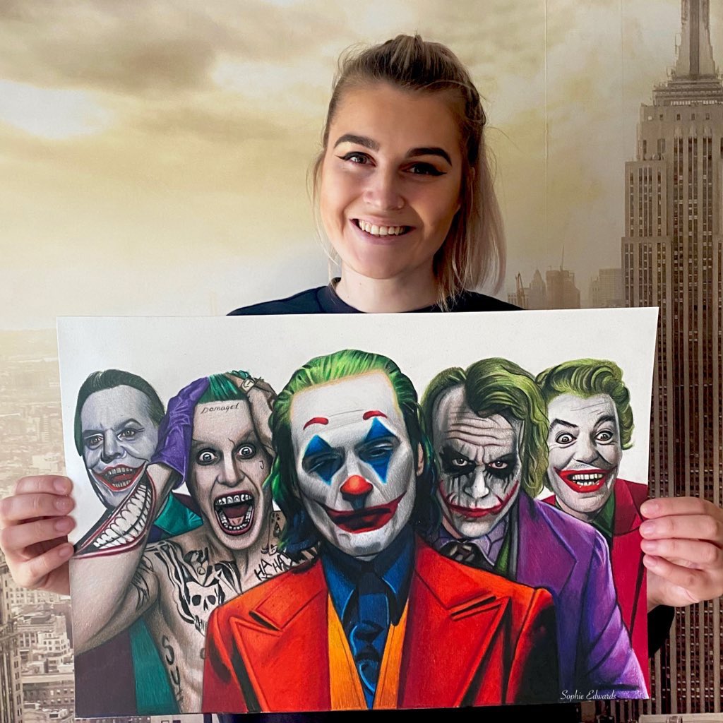 Drawing I have done of the Jokers. Please share 🃏