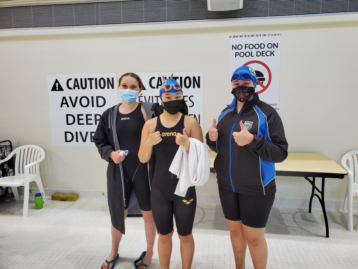 macswimclub's tweet photo. Our MAC IS BACK event is a wrap with many great swims and a very happy #macarmy. Swimmers are already asking their coaches: “when’s the next meet”? #whensthenextmeet #trainandtransform #trainhardswimfasthavefun #wearemarkhamswimming #welovewhatwedo https://t.co/mCGcbauZry https://t.co/HV5X74Zgwp