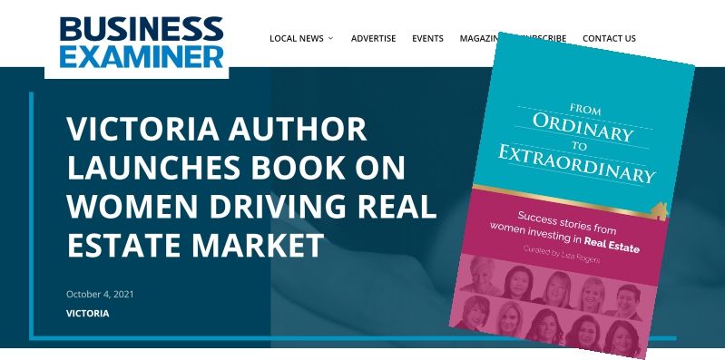 The Business Examiner covered the book launch with this great news piece businessexaminer.ca/victoria-artic…

Printed copies of From Ordinary to Extraordinary are now available to buy. RSVP to rylankirby@kw.com. $20 at the door. buff.ly/3lITxKS