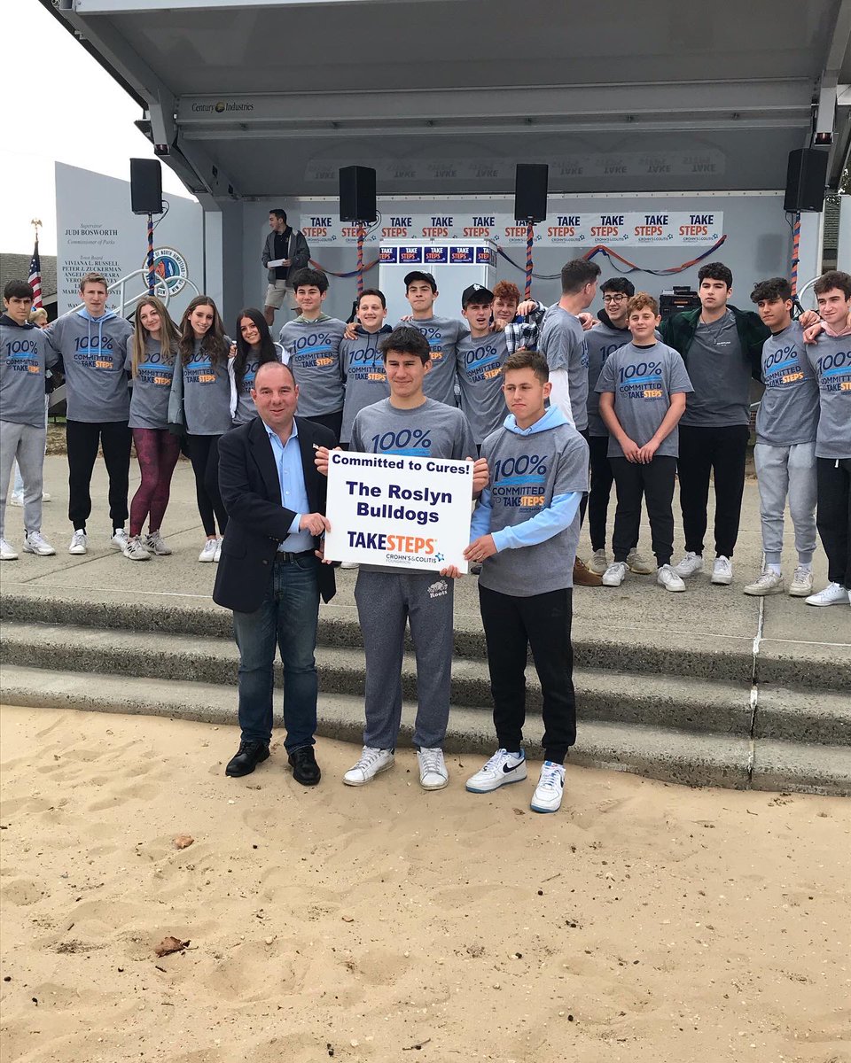 ZuckermanPeter's tweet photo. Thank you to those who organized the Take Steps walk today to promote awareness for the treatment of Crohn’s￼ and Colitis￼ disease. Many of us know someone who is affected by these diseases and I was encouraged to see a very big turn out today in our fight! https://t.co/e81cESC07f