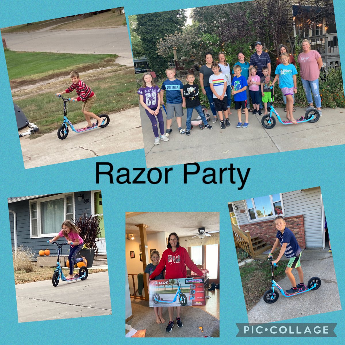 reesey333's tweet photo. Had a great time trying out the new Razor Flashback BMX. My kids are excited that they can ride this easily on our chatted roads. #RazorBlockParty #Razor #RideRazor #tryazon https://t.co/xKc37y8DEU