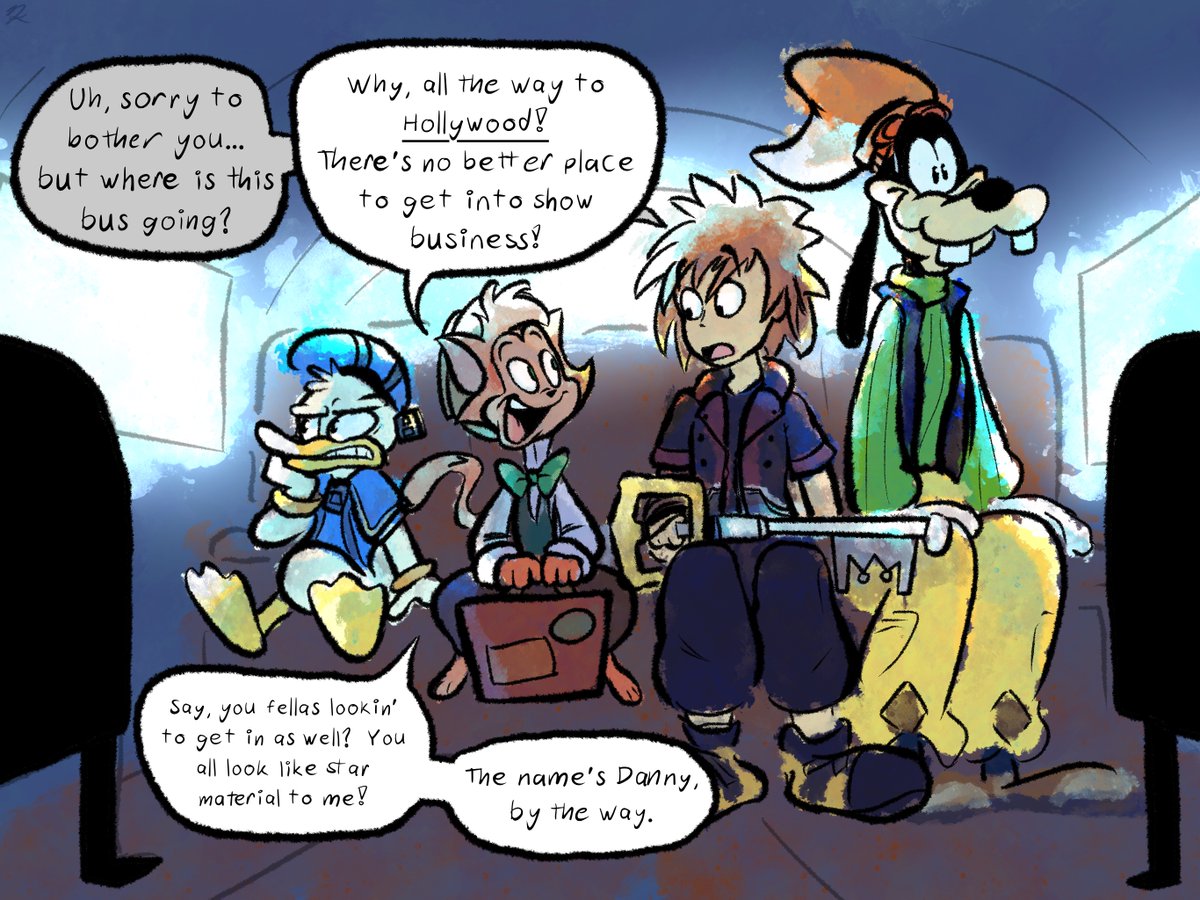 MarkandFlops's tweet photo. I had a weird dream a while back where the world of Cats Don't Dance was playable in Kingdom Hearts for some reason, and I had to scribble some of it down: https://t.co/IvUI57jriC