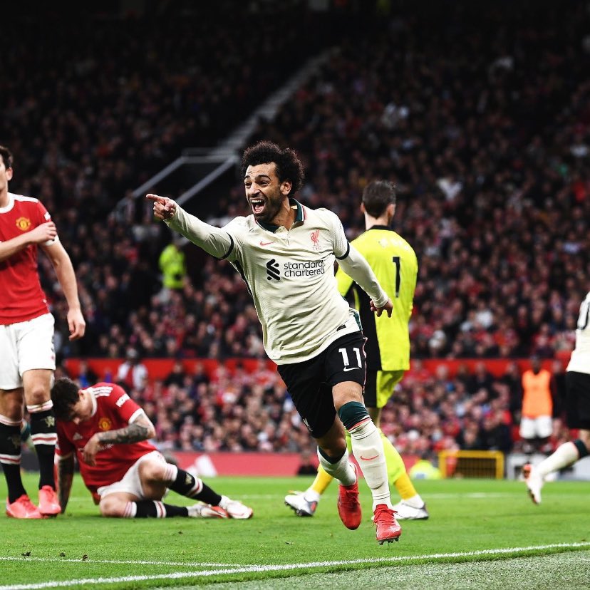 Adeena_S's tweet photo. ....and he captures the moment.

The man is extraordinary, 

The match is extraordinary,

The score line is extraordinary.

That picture will be framed &amp; kept forever by liverpool fans all over the world.

(Peter Drury on Salah's 3rd goal.) #MUNLIV https://t.co/bMfFpc98dd