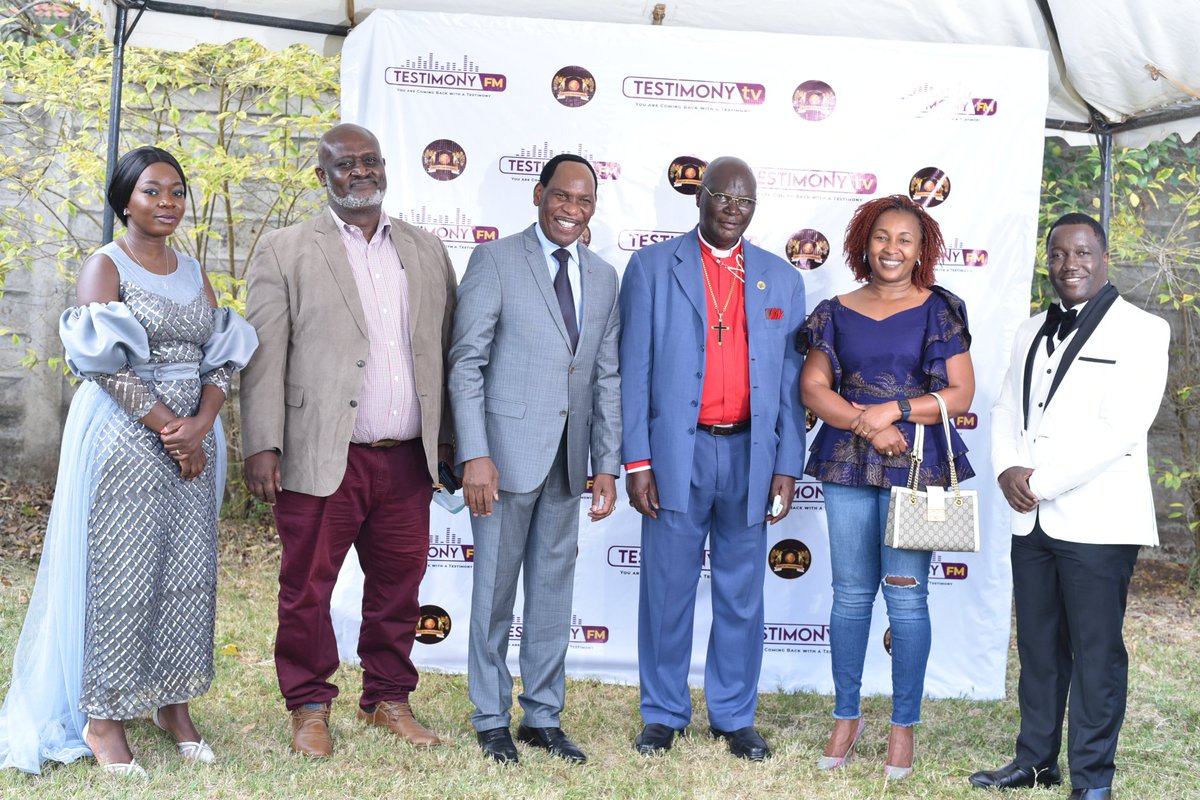 msnkathamwenda's tweet photo. @Testimony__TV 
@Testimony_FM 

#TestimonyTVLaunch #TestimonyTV #TestimonyFMRadioLaunch #TestimonyFM #YouAreComingBackWithATestimony
#ToT
Great day at the Launch with;
@EzekielMutua 
@sylmulinge 
@AmFredAkama #Arcbishoparthurgitonga 
Glory to God https://t.co/lLGh9viOzv