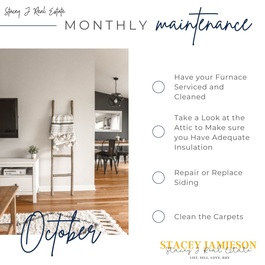 staceyajamieson's tweet image. #staceyjrealestate #helptips #maintenancetips