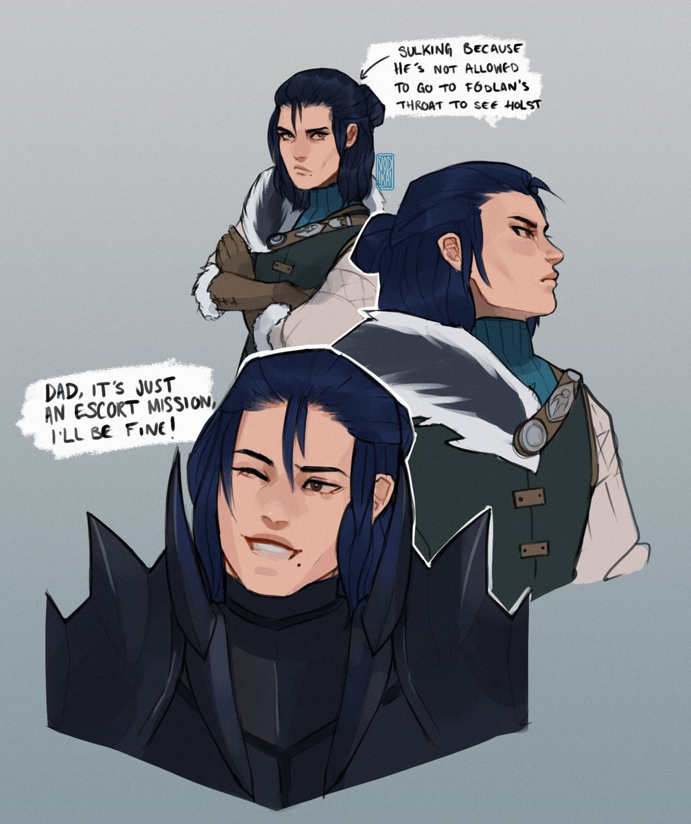 batch of glenn fraldarius doodles. dark knight glenn perhap???

(also spoiler, he was not fine)