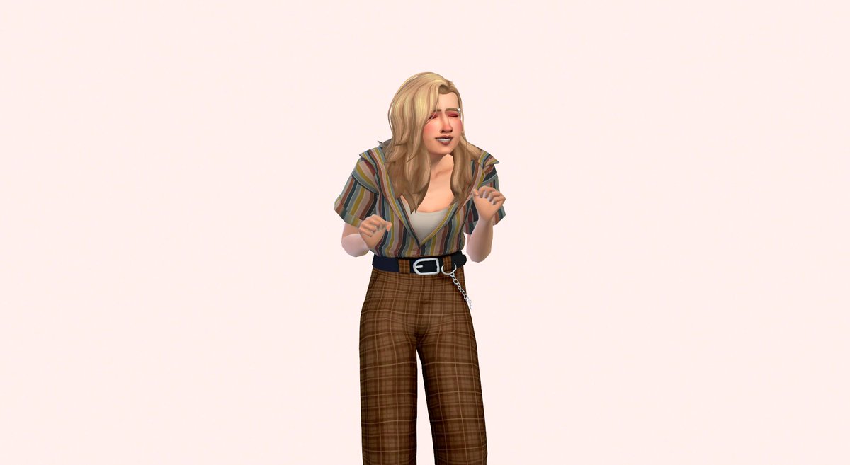 ShanNKhai's tweet photo. This is Noelle and she's my first practice in making my own sims from scratch and i love her 😭💜 #thesims4 #sims #cas https://t.co/zt0V1V5r8o