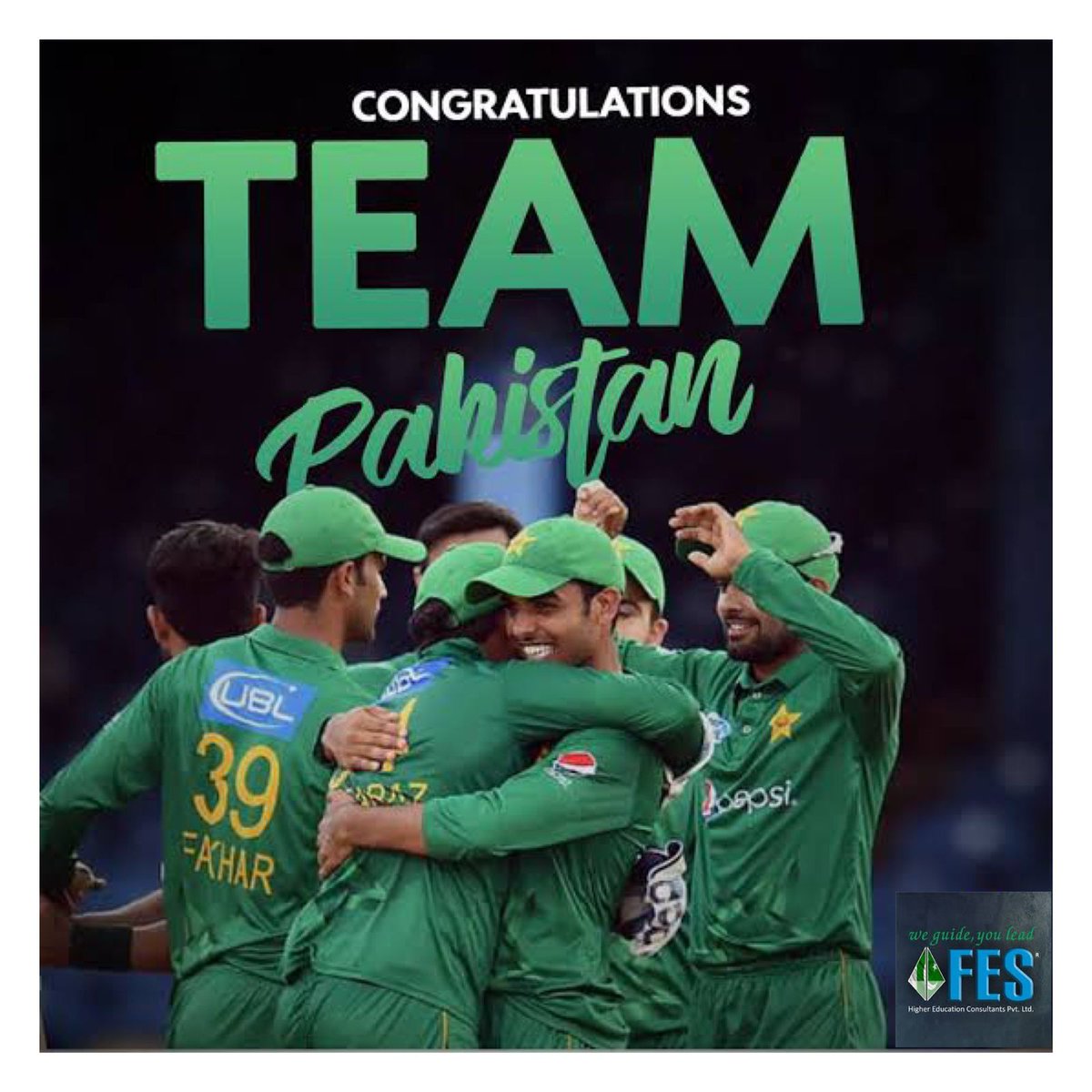 FESConsultants's tweet photo. Congratulations Team Pakistan! 
Pakistan Wins the First-Ever T20 by 10 Wickets  against the India in the World Cup's Match.

#pakistanvsindia #pakistanvsindiamatch #congratulationspakistanteam #CongratulationsPakistan #PakVsIndia #pakvsindia2021 #PakistanWon #FES2021 #festravel https://t.co/jn40n4IMMr