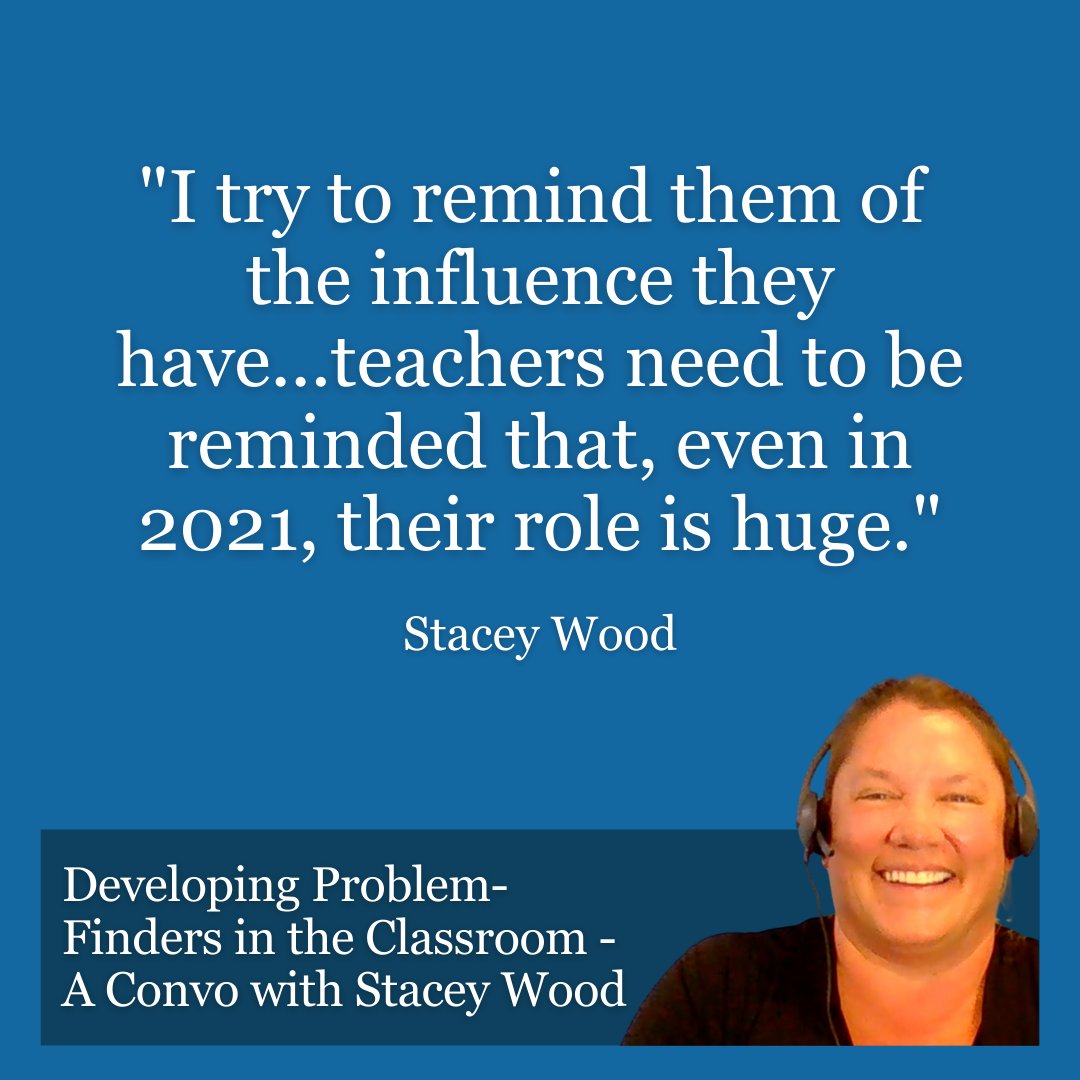 gcouros's tweet photo. Really enjoyed this conversation with Stacey Wood on "Developing Problem-Finders " on The #InnovatorsMindset #Podcast 

Watch on YouTube https://t.co/T5yEFw6Z1F

Listen on various platforms at https://t.co/0aP8Cdb32x https://t.co/PG5821LPIm