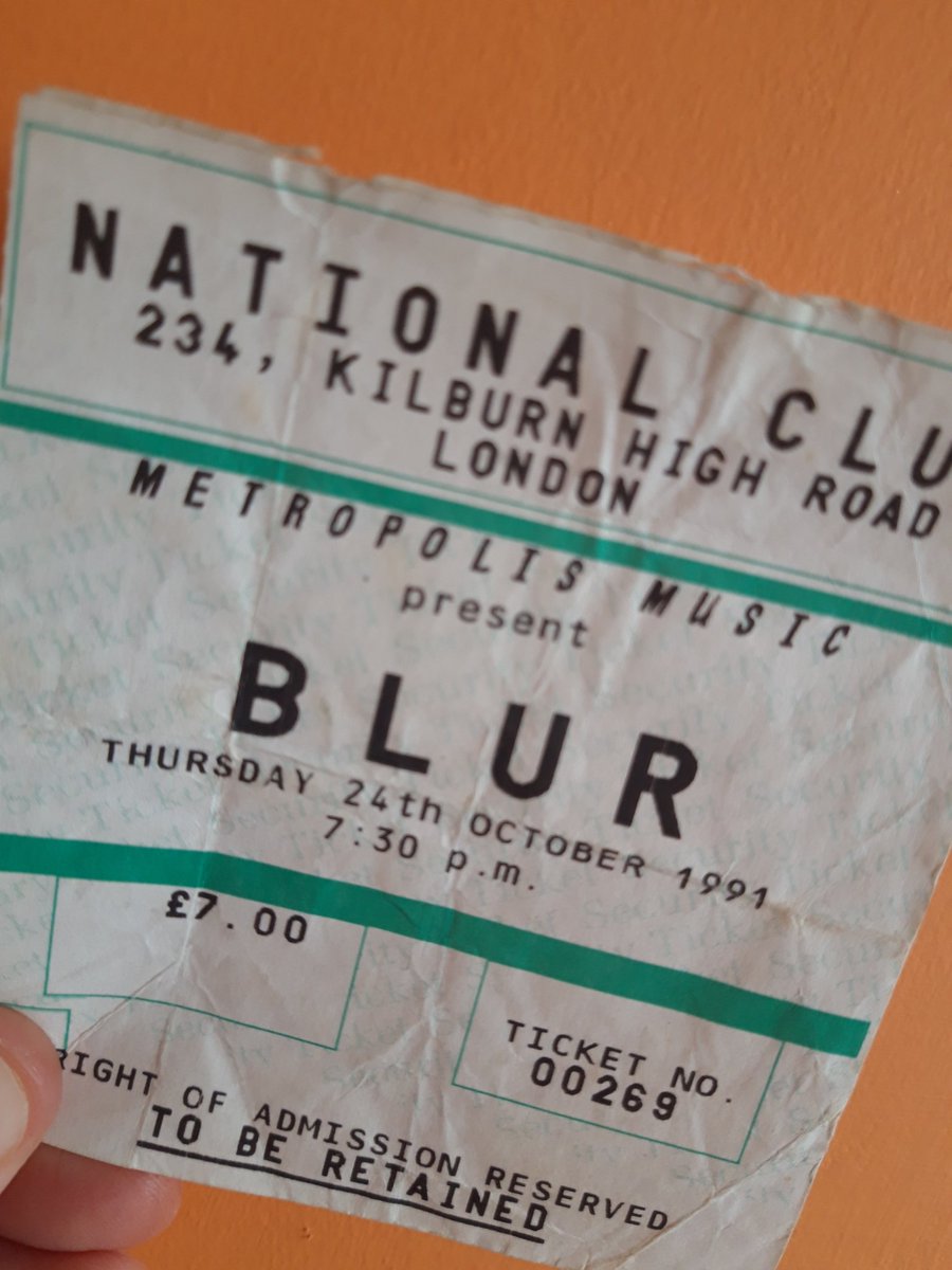 Breffni0Rourke's tweet photo. 'Bang goes another day, where it went I could not say.....' ๐ถ๐ฅ ๐
This day 30 years ago, short walk from home, past Biddy's (Mulligans) up to The National #33rdCounty #NW6 #Blur @LifeInKilburn https://t.co/MYPjfLXgcZ