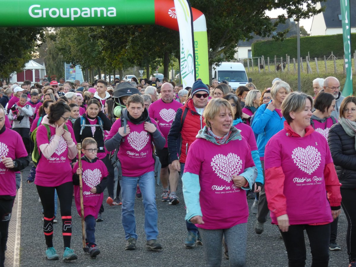 Marée rose ce dimanche à Plédran !! Un joli moment :-)