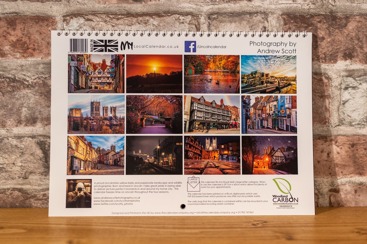 Lincoln 2022 Calendars. Have shipped these to #usa #australia #scotland #wales #ireland #norway this year which is great to see #internationalbuyers #shipping #exporting  #supportlocal  Grab yours here - 
andrewscottphotography.co.uk/?category=Cale…